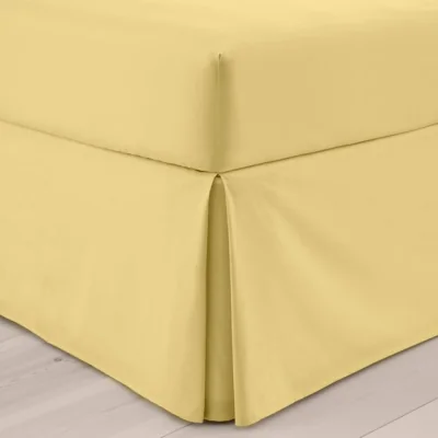 Dunelm Pure Cotton Valance Primrose (Yellow)
