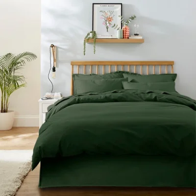 Dunelm Pure Cotton Valance