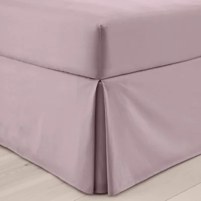 Dunelm Pure Cotton Valance Heather