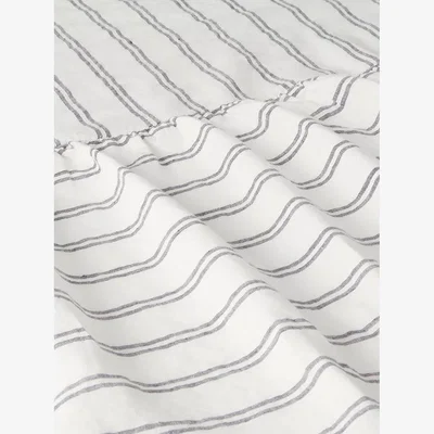 John Lewis Piglet in Bed Kemptown Stripe Linen Blend Valance