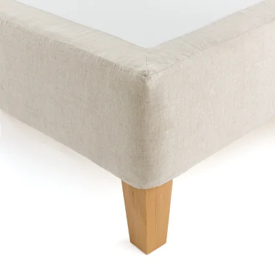 La Redoute Gram Pure Pre-Washed Linen/Cotton Fitted Valance