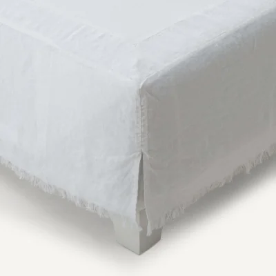 La Redoute Amourya Washed Linen/Cotton Valance