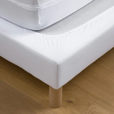 La Redoute Cotton Jersey Valance, Max. Height 25cm