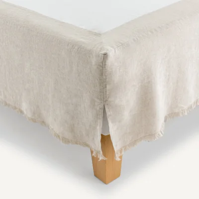 La Redoute Amourya Washed Linen/Cotton Valance