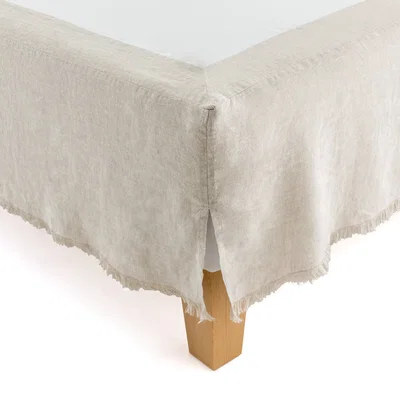 La Redoute Amourya Washed Linen/Cotton Valance