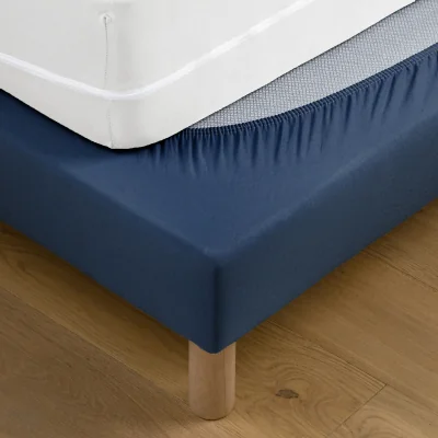 La Redoute Cotton Jersey Valance, Max. Height 25cm