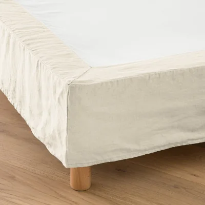 La Redoute Abella Short Plain Washed Linen Valance