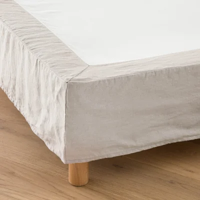 La Redoute Abella Short Plain Washed Linen Valance