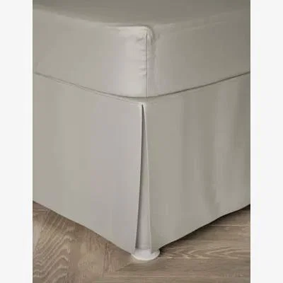 Marks & Spencer M&S Pure Cotton Sateen 400 Thread Count Base Valance Sheet - SGL - White, White