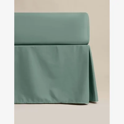 Marks & Spencer M&S Pure Egyptian Cotton Valance Sheet Smokey Green