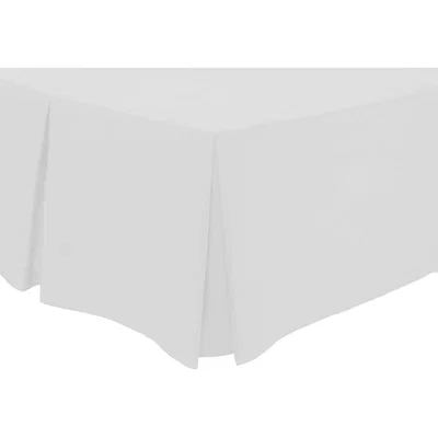The Range Basics Valance Sheet - White / Queen