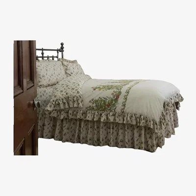The Range Bella Mae Fitted Valance - BM231 - Ivory