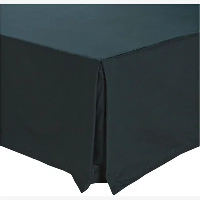 Habitat Habitat Easycare Plain Black Valance - Single