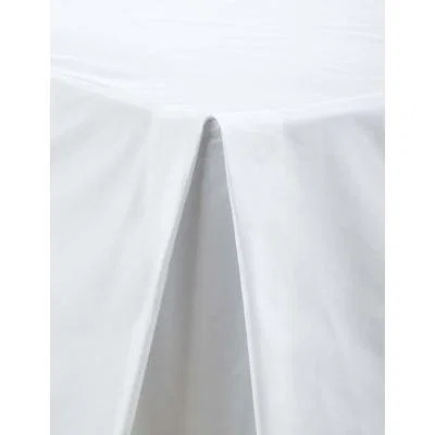 Marks & Spencer M&S Cotton Rich Percale Valance Sheet - SGL - White, White