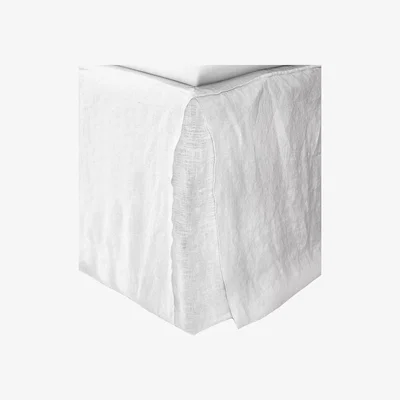Nordic Nest Mira bed skirt single bed white 42 cm