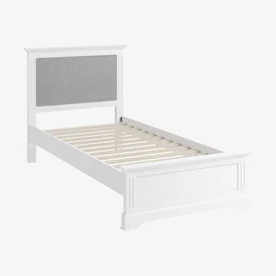 Barker and Stonehouse Sarzay Single Bed, White Pine Wood | Barker & Stonehouse