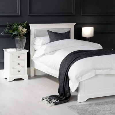 Chiltern Oak Furniture Banbury White Painted Single Bed Frame