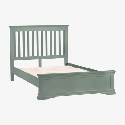 Chiltern Oak Furniture Florence Sage Green Painted Single Bed Frame