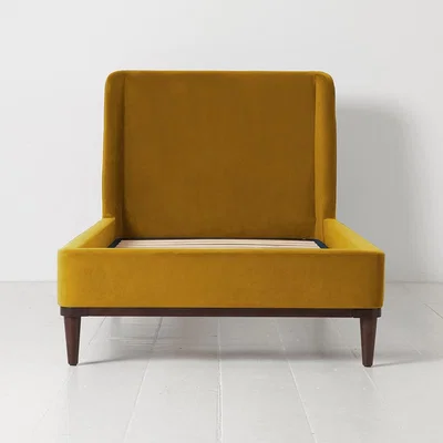Cuckooland Swyft Bed 02 Mustard Velvet Bed in a Box - Single