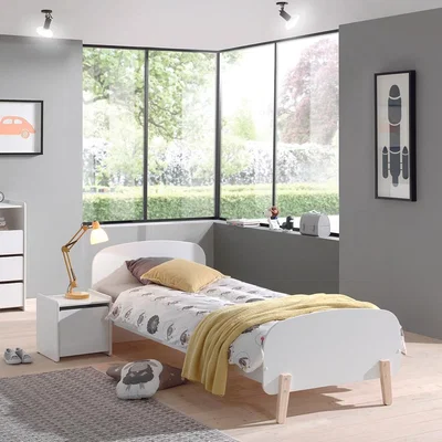 Cuckooland Vipack Kiddy Single Kids Bed - White