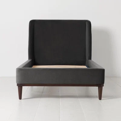 Cuckooland Swyft Bed 02 Charcoal Velvet Bed in a Box - Single
