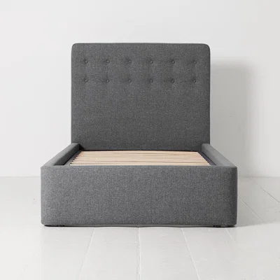 Cuckooland Swyft Bed 01 Stone Linen Bed in a Box - Single