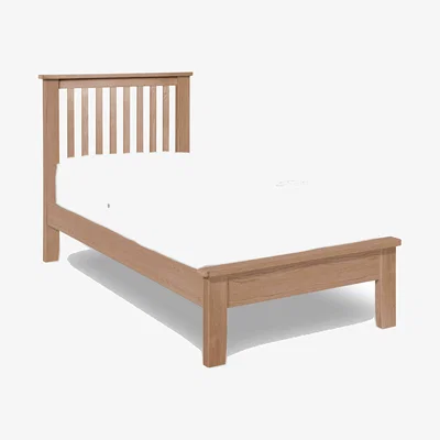 Furniture Village Grace Oak Bed Frame - Single