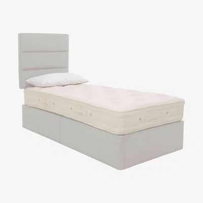 Furniture Village Hypnos - Bespoke Brilliance Platform Divan Set - Single - Cream