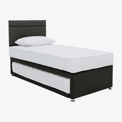Furniture Village Highgrove - Stayover Guest Bed with Mirage Headboard - Black
