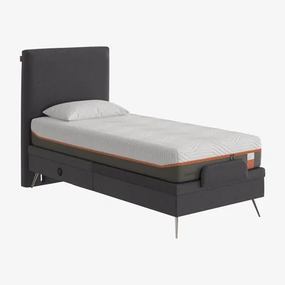 Furniture Village Surface Bed - Single - Grey