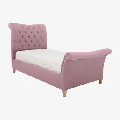 Furniture Village Evie Bed Frame - Single - Pink