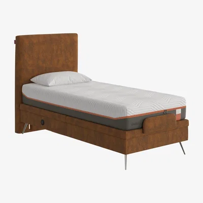 Furniture Village Surface Bed - Single - Orange