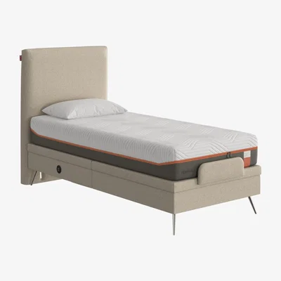 Furniture Village Surface Bed - Single - Beige