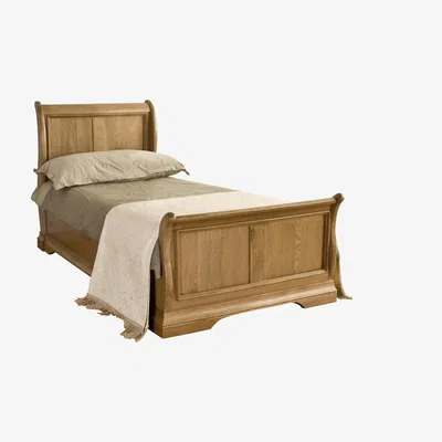 Furniture Village Versailles High Foot End Sleigh Bed Frame - Single