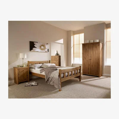 Furniture123 LPD Havana Pine Bed Frame - single