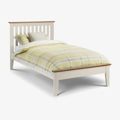 Furniture123 Julian Bowen Salerno Two Tone Shaker Single Bed Frame
