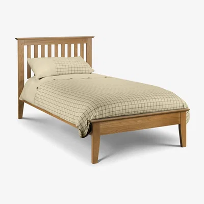 Furniture123 Julian Bowen Salerno Shaker Solid Oak Single Bed