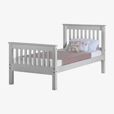 Furniture123 Seconique Monaco Single Bed Frame in Grey