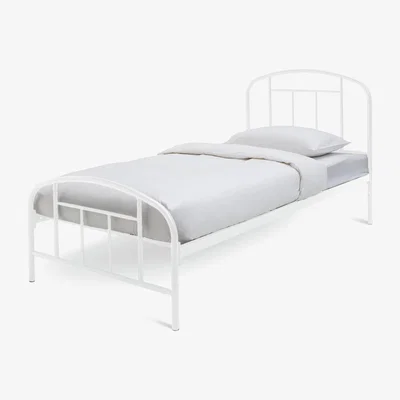 Habitat Habitat Pippa Single Metal Bed Frame - Off White