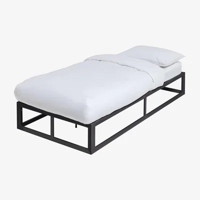 Habitat Habitat Platform Single Metal Bed Frame - Black