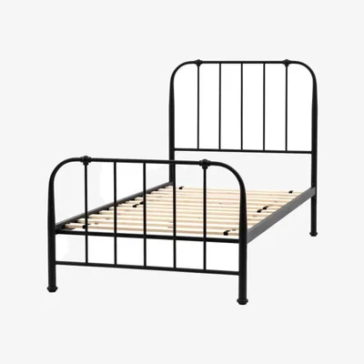 Knees Weston Single Bed - Black