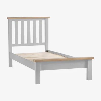 Knees Terranostra Millstone Grey Single Bed Frame
