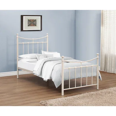 Oak&More Georgia Cream Single Bed