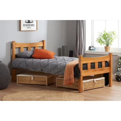 Oak&More Michigan Antique Pine Single Bed