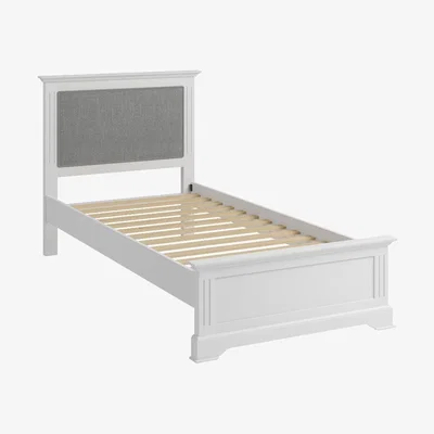 Oak&More Grace White Single Bed
