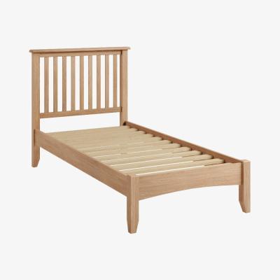 Oak&More Skylar Light Oak Single Bed