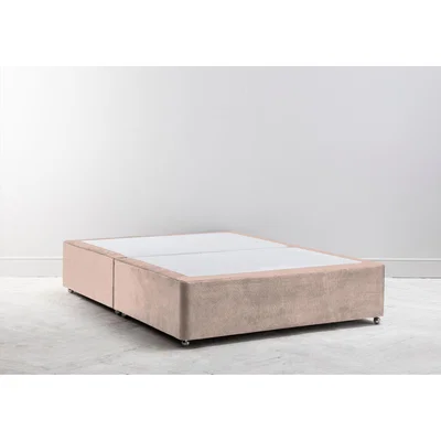 Perch and Parrow Buxton 3' Single Size Bed Basein Rose Petal