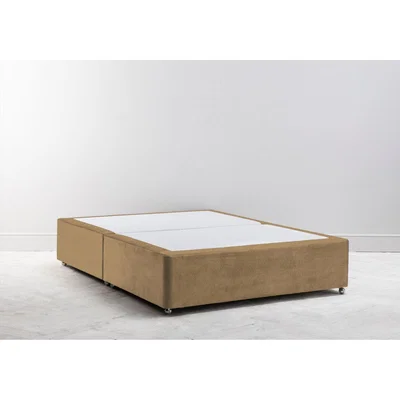 Perch and Parrow Buxton 3' Single Size Bed Base in Ginger Tea