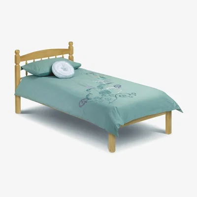 The Range Traditional Pine Low Foot End Shaker Style Bed - Pine Finish / Single