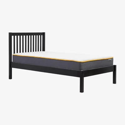 The Range Nova Single Bed - Black